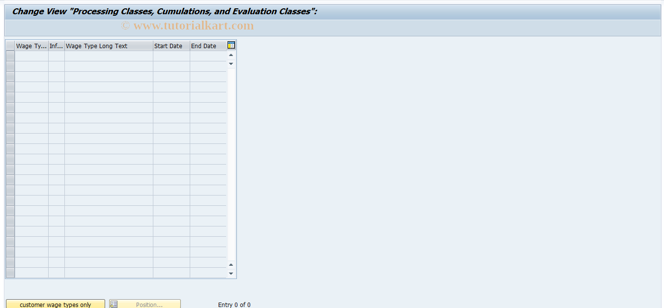 SAP TCode S_AHR_61009468 - IMG Activity: OHAJJW903