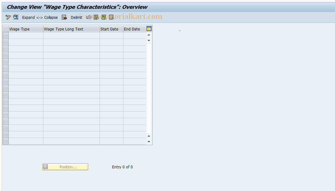 SAP TCode S_AHR_61009469 - IMG Activity: OHAFUM103