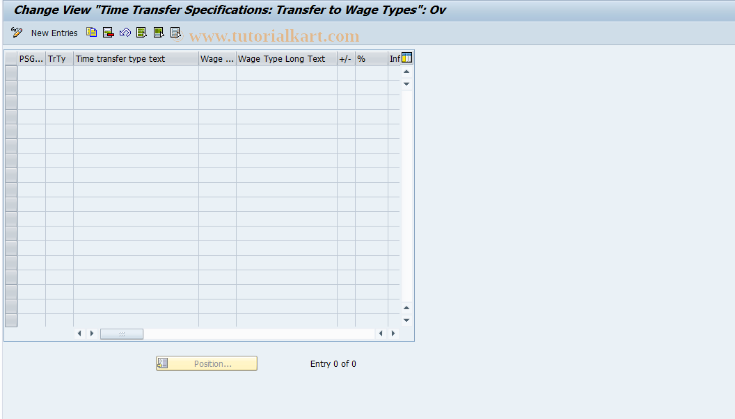 SAP TCode S_AHR_61009483 - IMG Activity: OHTY040