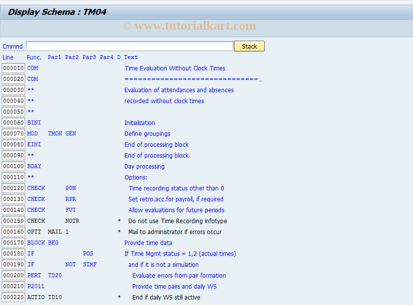 SAP TCode S_AHR_61009599 - IMG Activity: OHTY011