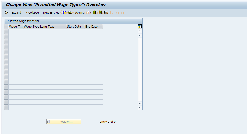 SAP TCode S_AHR_61009719 - IMG Activity: OHAJBN2132