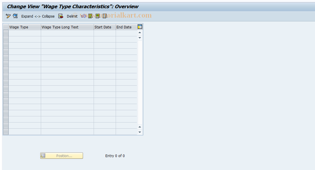 SAP TCode S_AHR_61009733 - IMG Activity: OHAJBN2133