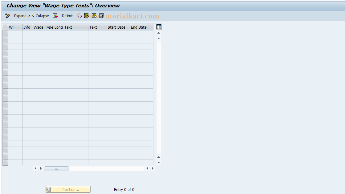 SAP TCode S_AHR_61009777 - IMG Activity: OHAJBN2131