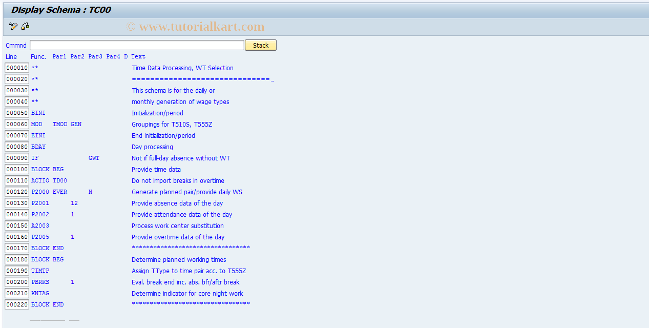 SAP TCode S_AHR_61009897 - IMG Activity: OHAFTI322