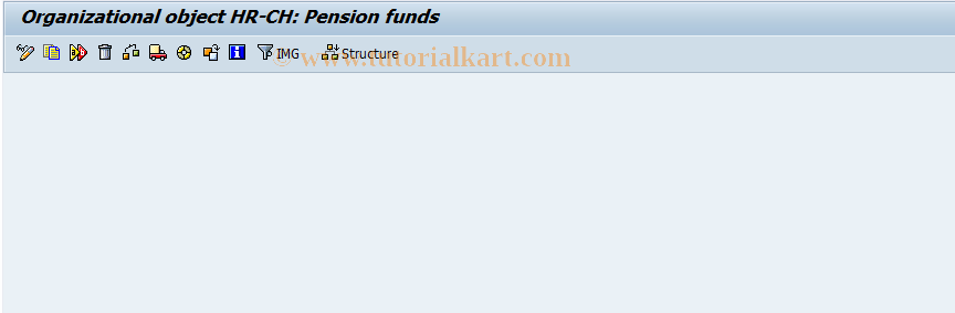 SAP TCode S_AHR_61009996 - IMG Activity: OHPKKA010