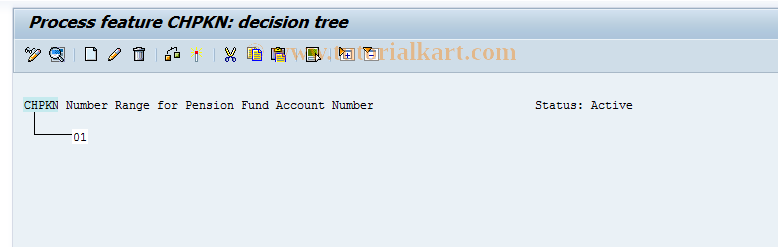 SAP TCode S_AHR_61010204 - IMG Activity: OHPKKO020