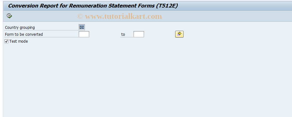 SAP TCode S_AHR_61010218 - IMG Activity: OHAX483