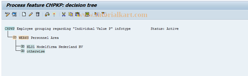 SAP TCode S_AHR_61010265 - IMG Activity: OHPKST105