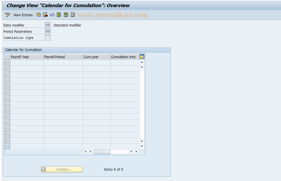 SAP TCode S_AHR_61010284 - IMG Activity: OHAX0902