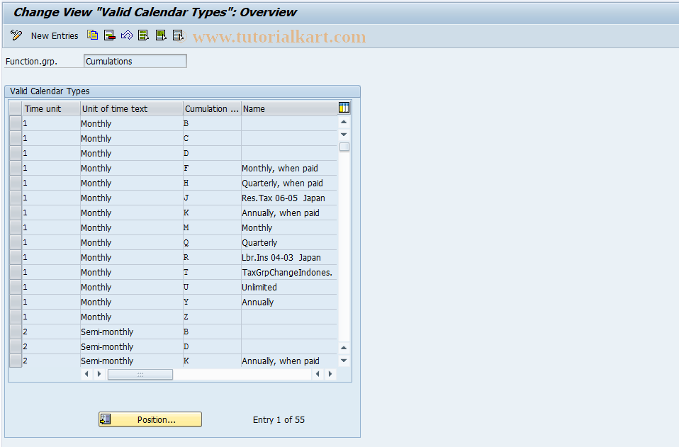 SAP TCode S_AHR_61010293 - IMG Activity: OHAX0912