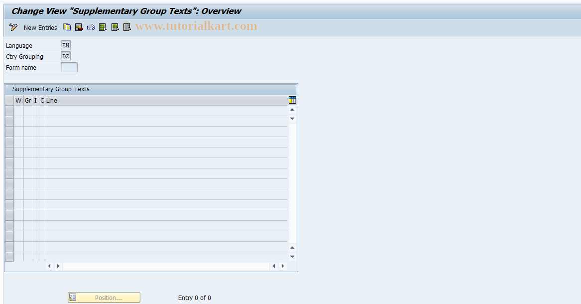 SAP TCode S_AHR_61010319 - IMG Activity: SIMG_OHAX407