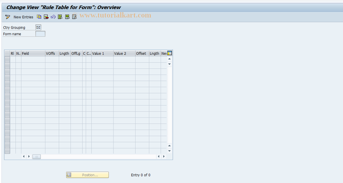 SAP TCode S_AHR_61010327 - IMG Activity: SIMG_OHAX410