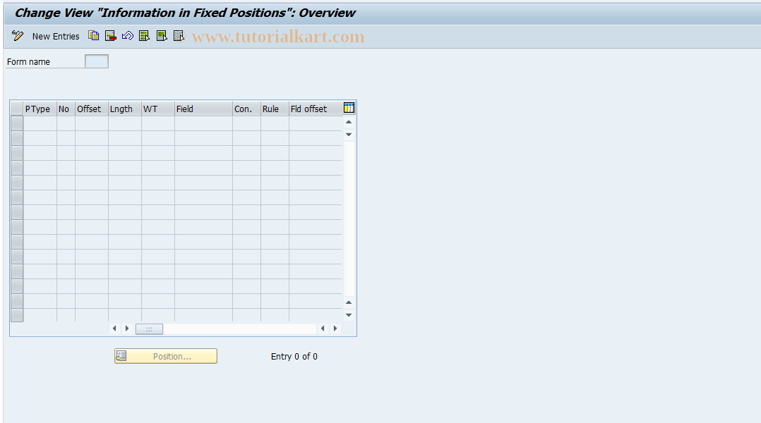 SAP TCode S_AHR_61010332 - IMG Activity: SIMG_OHAX417