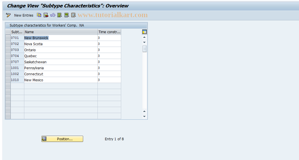 SAP TCode S_AHR_61010344 - IMG Activity: OHIU02162