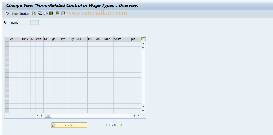 SAP TCode S_AHR_61010350 - IMG Activity: SIMG_OHAX529