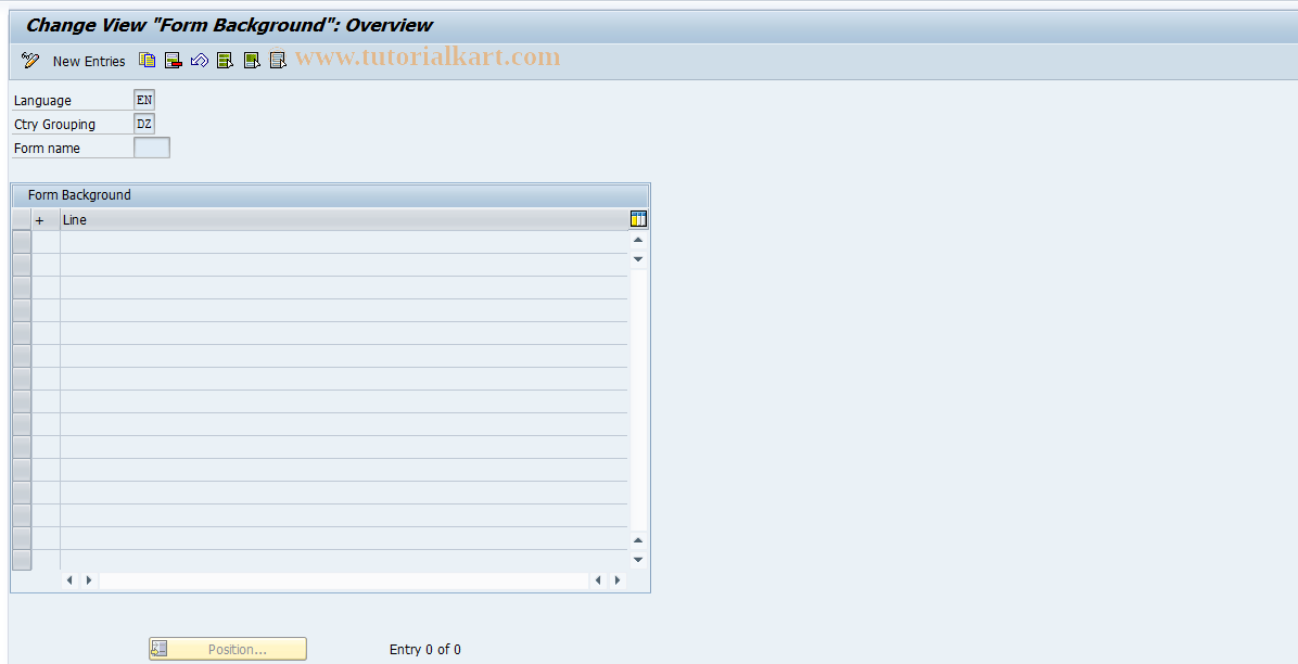 SAP TCode S_AHR_61010357 - IMG Activity: SIMG_OHAX402