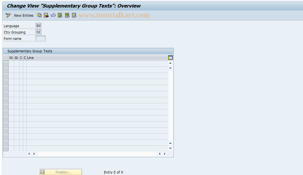 SAP TCode S_AHR_61010360 - IMG Activity: SIMG_OHAX403