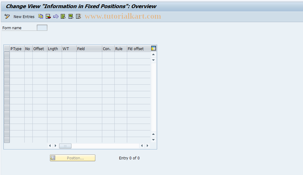 SAP TCode S_AHR_61010371 - IMG Activity: SIMG_OHT421