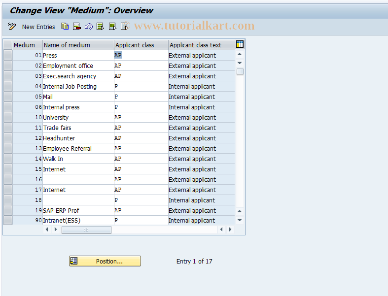 SAP TCode S_AHR_61010377 - IMG Activity: SIMG_CMMENUOH40OU21