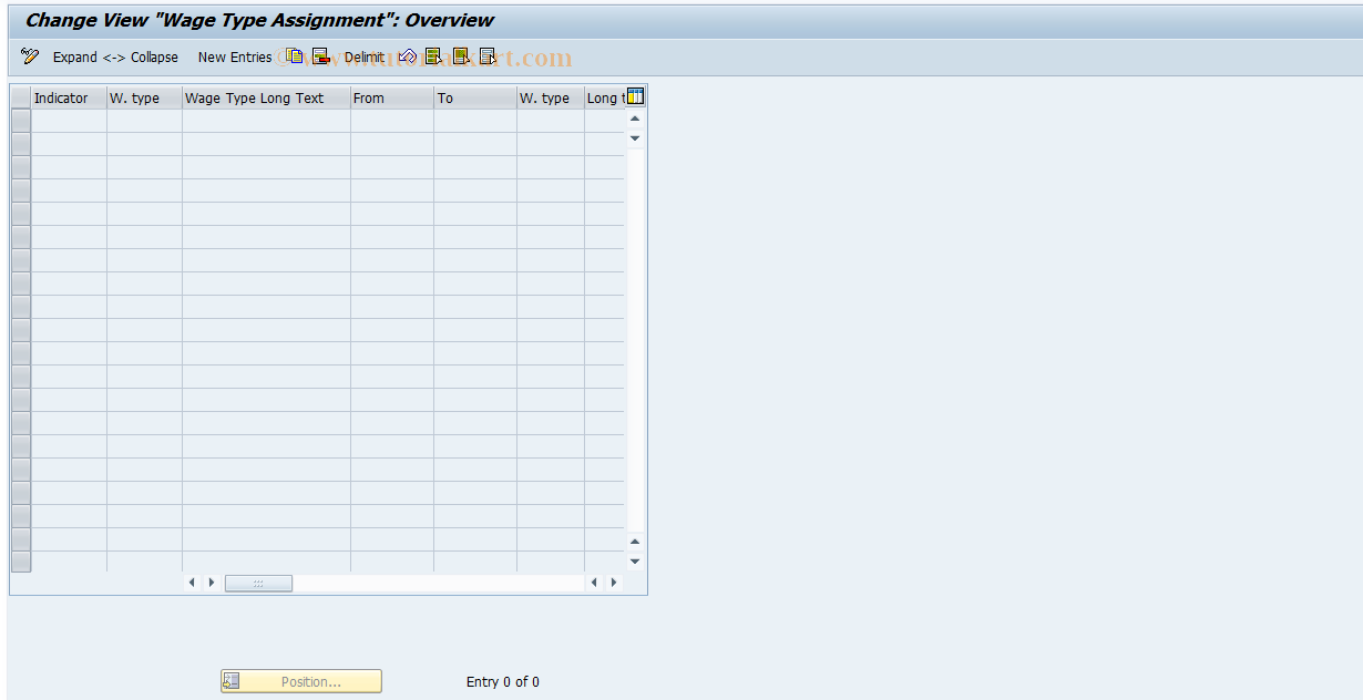 SAP TCode S_AHR_61010417 - IMG Activity: OHAXR1021