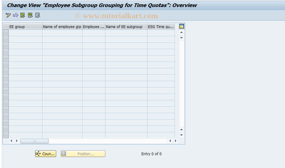 SAP TCode S_AHR_61010443 - IMG Activity: OHTX0193