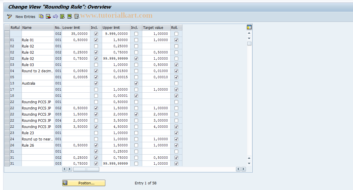 SAP TCode S_AHR_61010556 - IMG Activity: OHIX0187