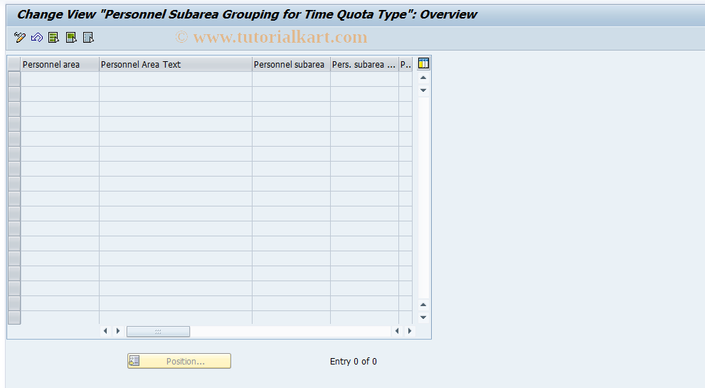 SAP TCode S_AHR_61010561 - IMG Activity: OHIX0194