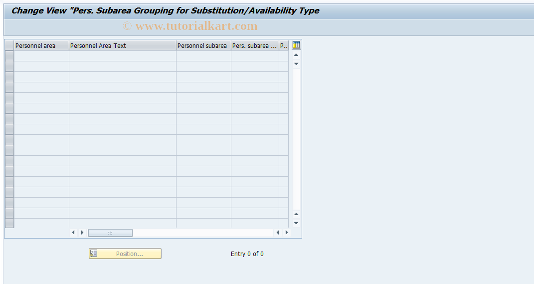 SAP TCode S_AHR_61010567 - IMG Activity: OHIX0148