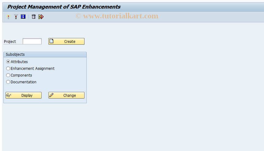 SAP TCode S_AHR_61010601 - IMG Activity: OHTX3206