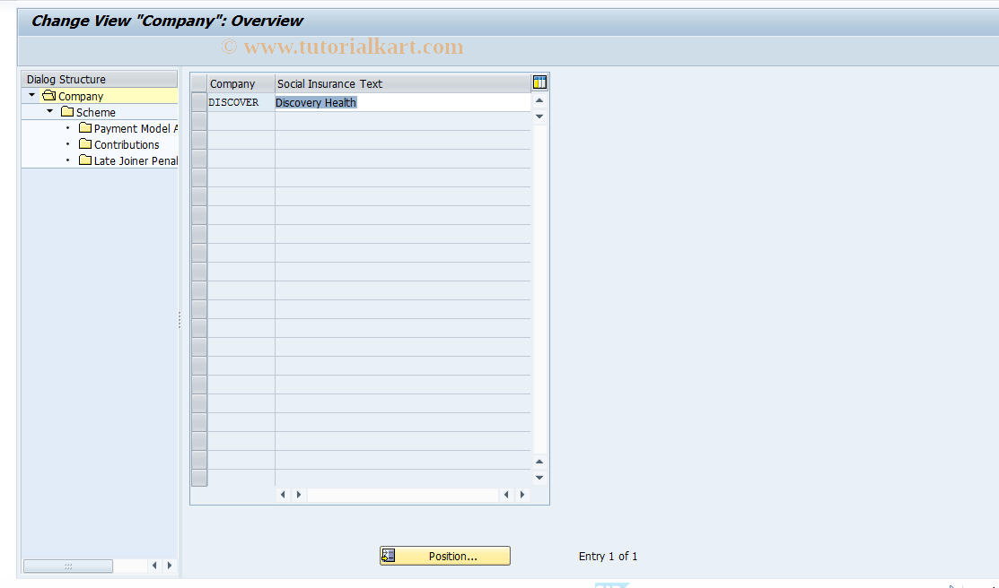 SAP TCode S_AHR_61010673 - IMG Activity: OHIW4150