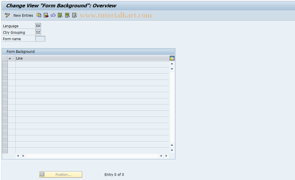 SAP TCode S_AHR_61010680 - IMG Activity: SIMG_OHAX422