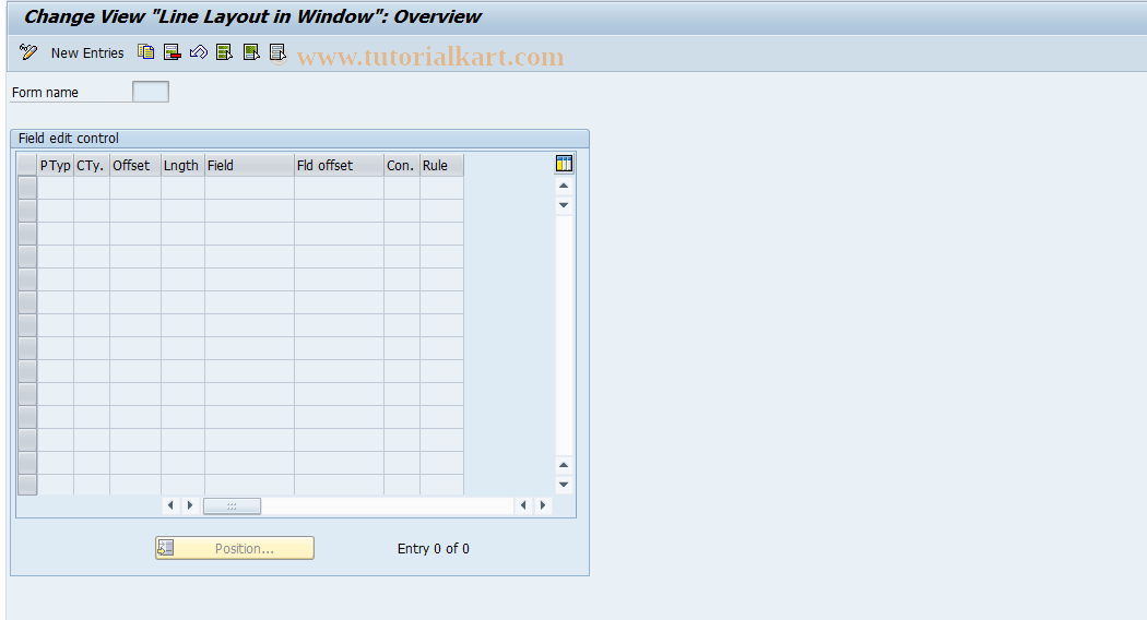 SAP TCode S_AHR_61010700 - IMG Activity: SIMG_OHAX419