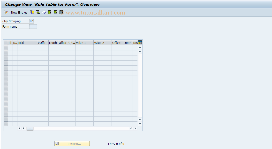 SAP TCode S_AHR_61010719 - IMG Activity: SIMG_OHAX467