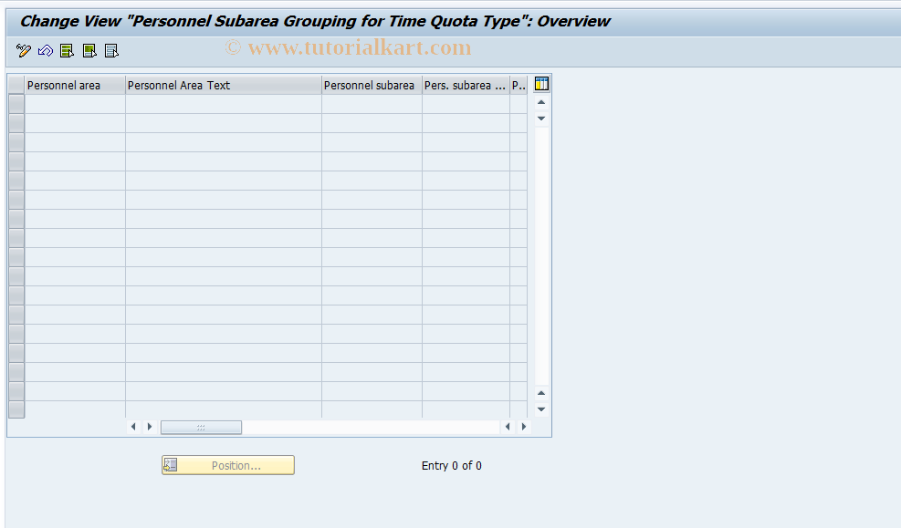 SAP TCode S_AHR_61010727 - IMG Activity: OHIX0178