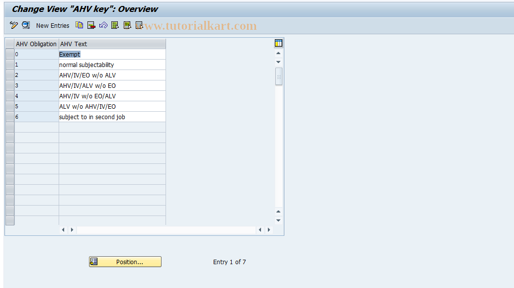 SAP TCode S_AHR_61010761 - IMG Activity: OHICA365