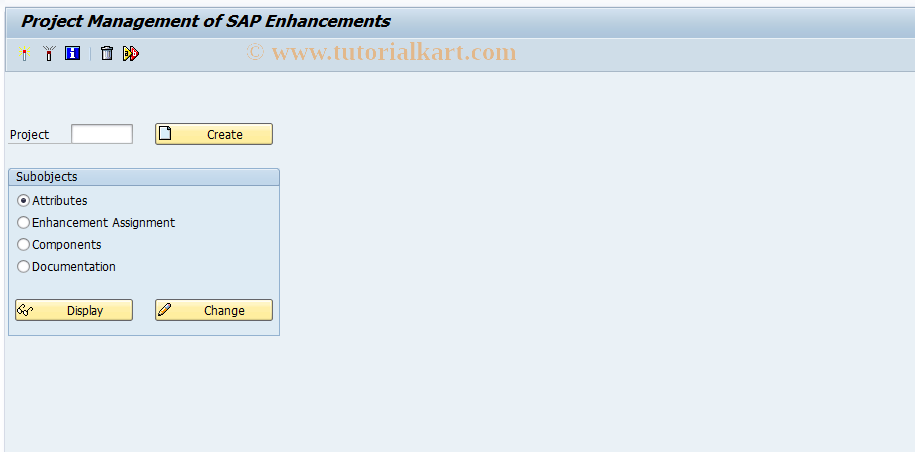 SAP TCode S_AHR_61010762 - IMG Activity: SIMGOHT097