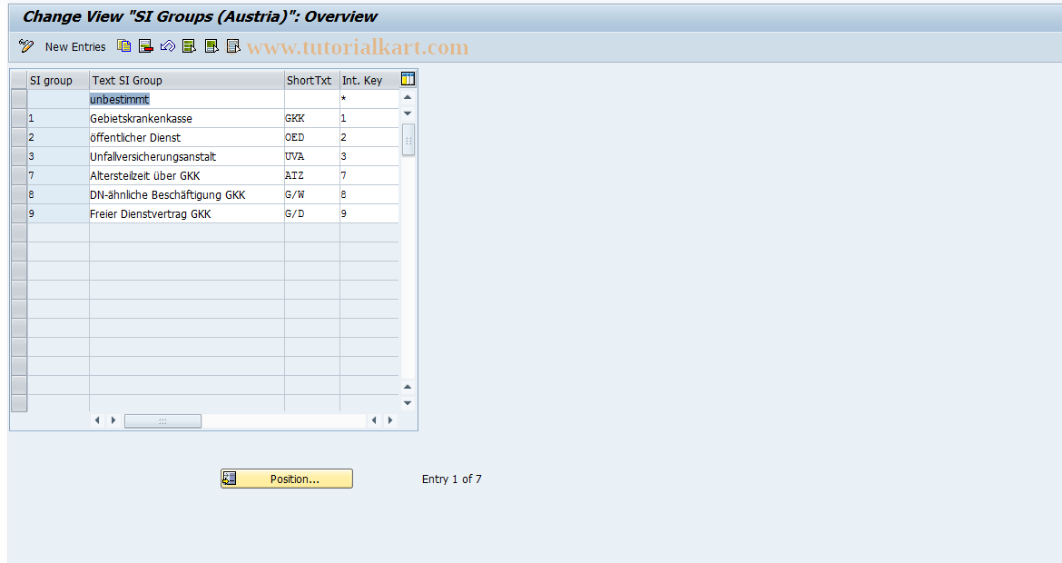 SAP TCode S_AHR_61010763 - IMG Activity: OHIA0380