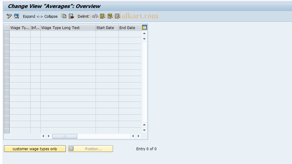 SAP TCode S_AHR_61010799 - IMG Activity: OHAXAVBAS