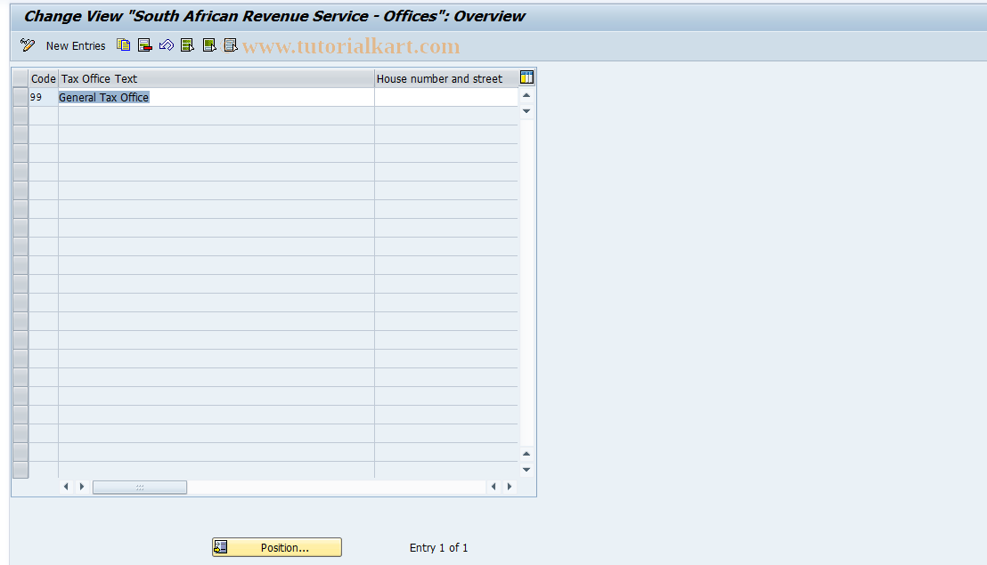 SAP TCode S_AHR_61010852 - IMG Activity: OHIW1149