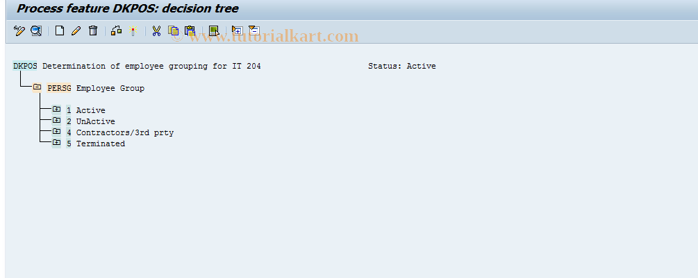 SAP TCode S_AHR_61010878 - IMG Activity: OHIMDKPOS