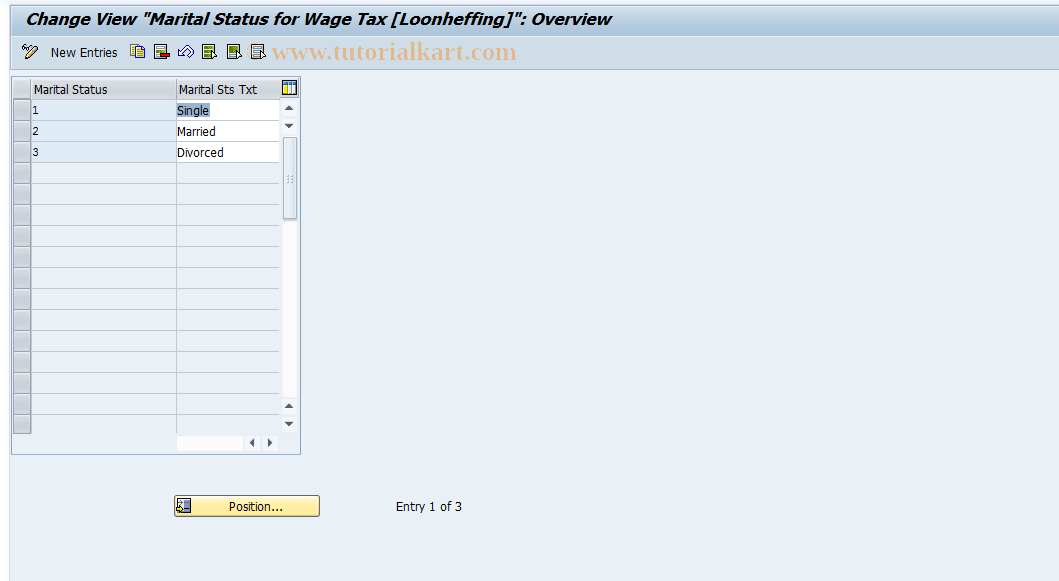 SAP TCode S_AHR_61010933 - IMG Activity: OHIN0427