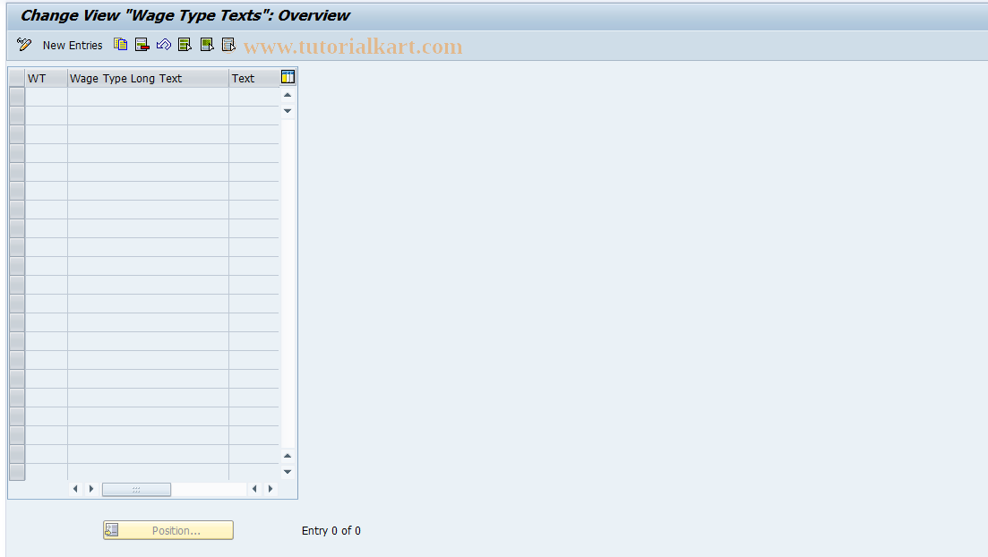 SAP TCode S_AHR_61010941 - IMG Activity: OHAXUM102