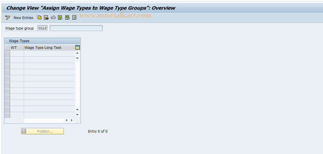 SAP TCode S_AHR_61010944 - IMG Activity: OHAXIW065