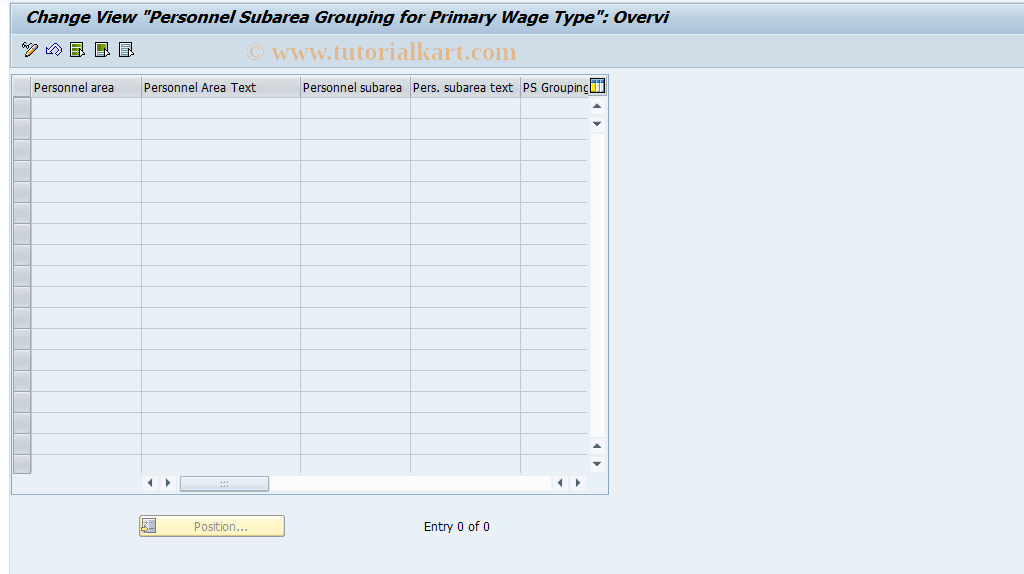 SAP TCode S_AHR_61010981 - IMG Activity: OHIX0293G