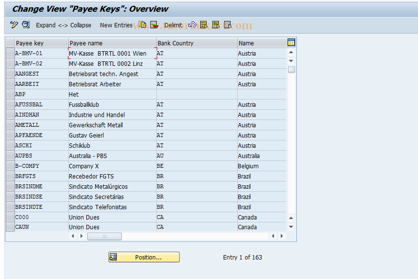 SAP TCode S_AHR_61010983 - IMG Activity: OHIX0322