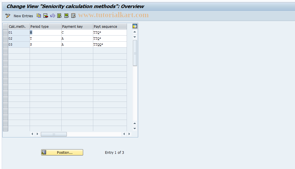 SAP TCode S_AHR_61010986 - IMG Activity: OHIE0318