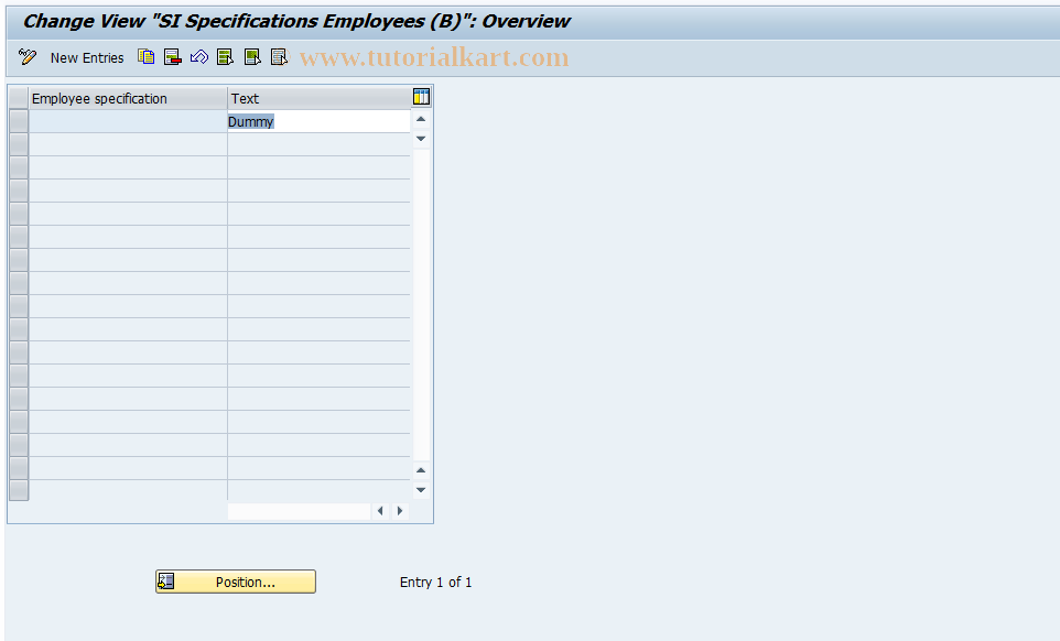 SAP TCode S_AHR_61011023 - IMG Activity: OHIB0342