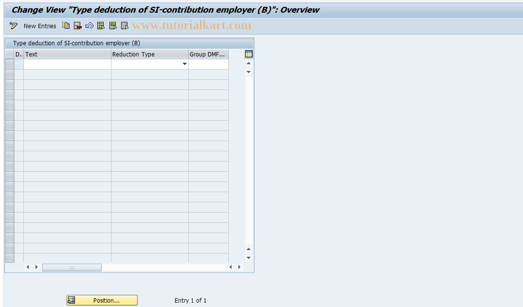 SAP TCode S_AHR_61011036 - IMG Activity: OHIB0348