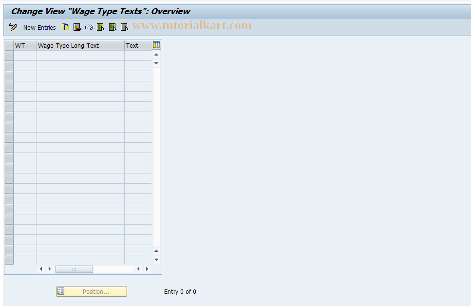 SAP TCode S_AHR_61011083 - IMG Activity: OHIF0404