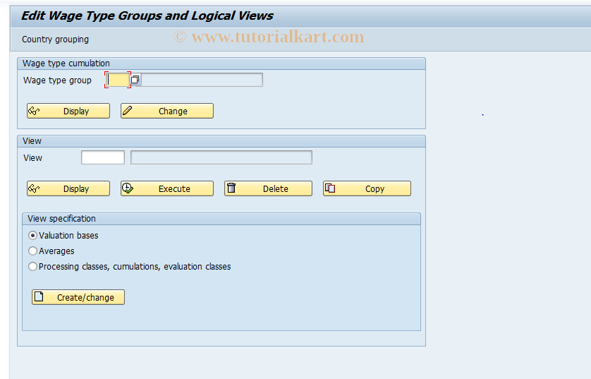 SAP TCode S_AHR_61011086 - IMG Activity: OHIF0410